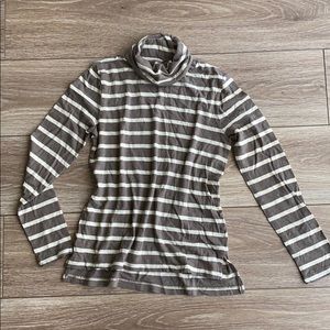Madewell 100% Cotton Long Sleeved Turtleneck